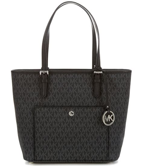 michael michael kors jet set medium signature snap pocket tote|Michael Kors designer tote jetset.